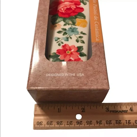 NEW! *RARE* HTF Pioneer Woman Vintage Floral Pie Server Cake Server - Picture 6 of 6